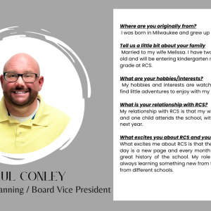 P Conley - Vice President/Long Range Planning